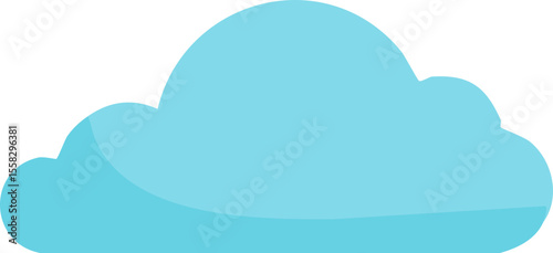 vector illustration of cloud