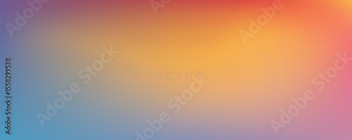 Wallpaper Mural Smooth and blurry colorful gradient mesh background. Torontodigital.ca