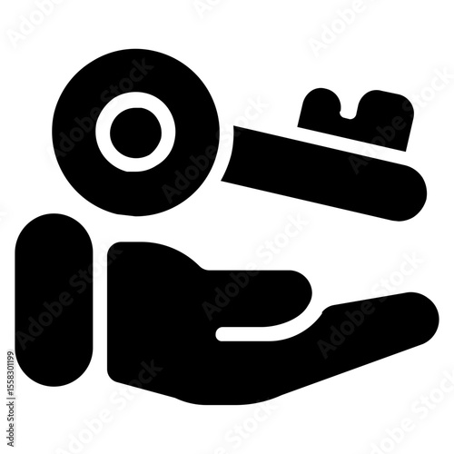 Owner Icon in Solid Style