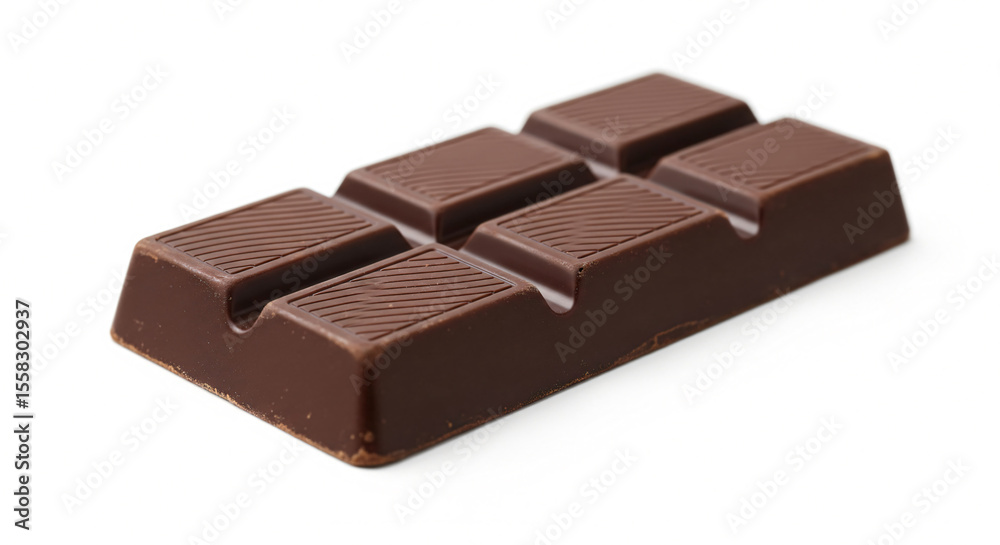 chocolate on white background isolated chocolate on white background isolated