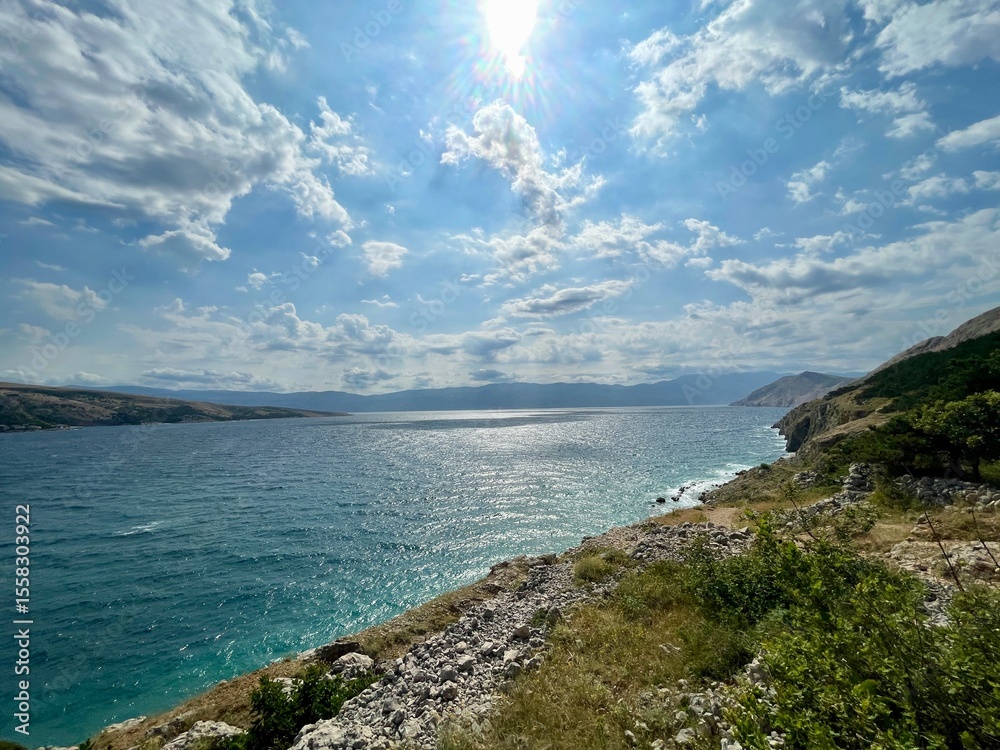 Fototapeta premium Urlaub, Kroatien, Insel, Krk