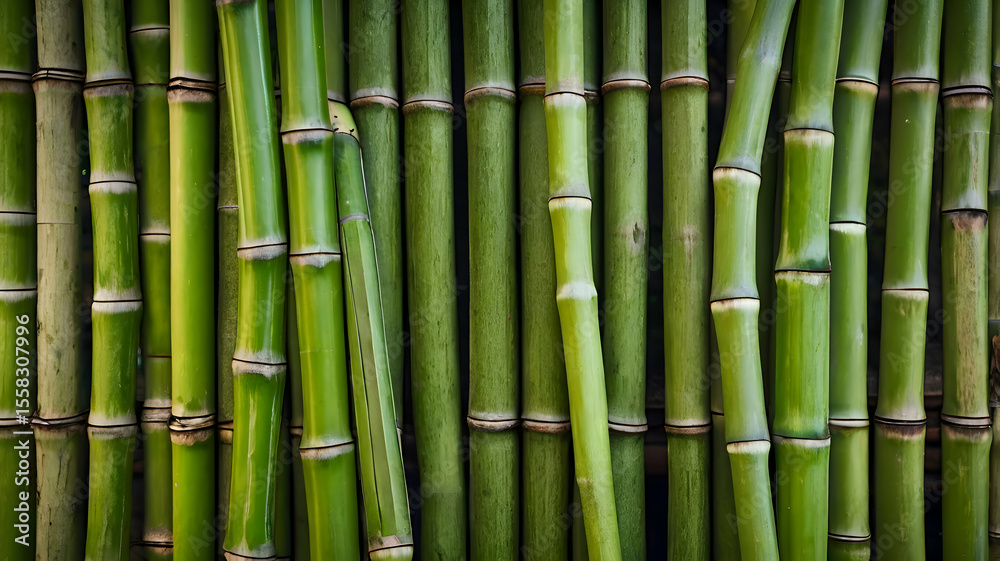 Lush Green Bamboo Fence Texture Background – Natural Eco-Friendly Wallpaper, Tropical Backdrop, Seamless Pattern for Design, Rustic Wooden Panel, Asian Zen Style, High-Resolution Stock Photo Lush Green Bamboo Fence Texture Background – Natural Eco-Friendly Wallpaper, Tropical Backdrop, Seamless Pattern for Design, Rustic Wooden Panel, Asian Zen Style, High-Resolution Stock Photo
