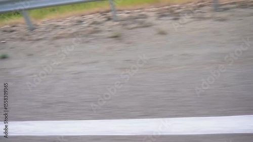 Wallpaper Mural Empty road stretching through steppe Torontodigital.ca