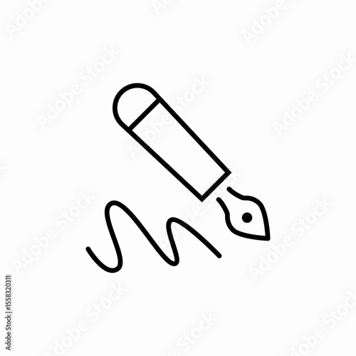 Draw Pencil icon vector