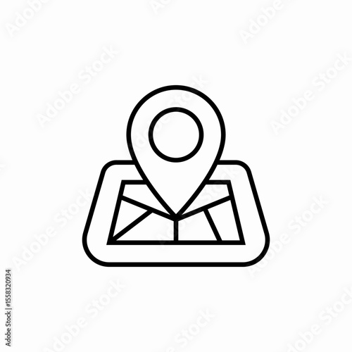 Map Pin icon vector