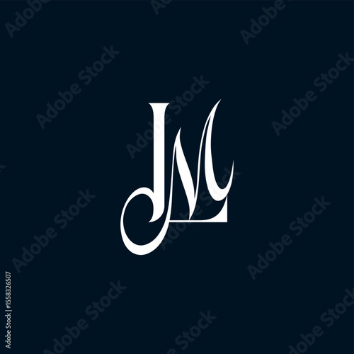 Monogram LM or ML