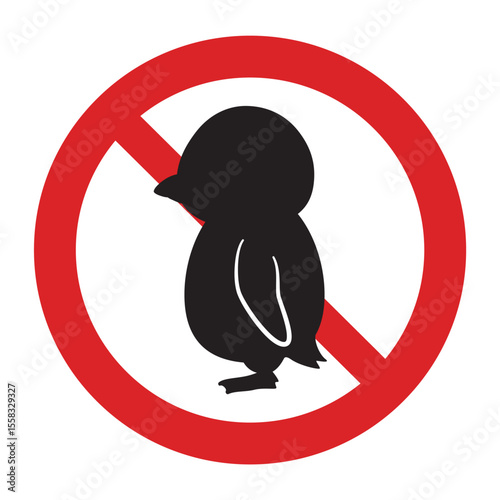 ペンギン禁止マーク