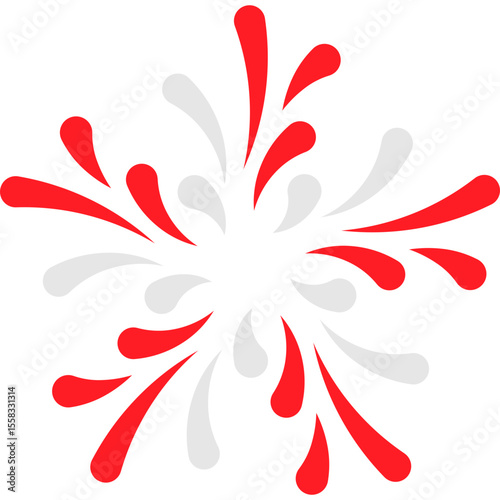 Indonesia independence day firework
