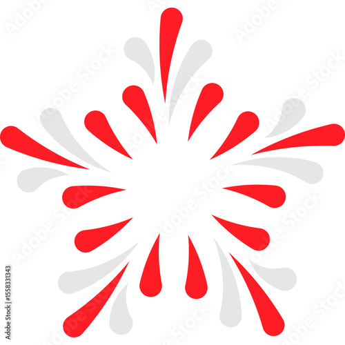 Indonesia independence day firework