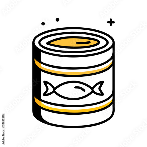 Canned food icon 