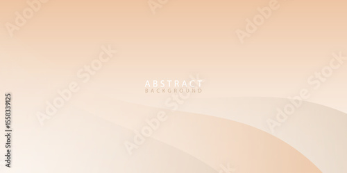 Cream color background abstract art vector illustration