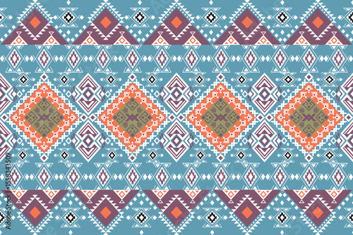 seamless knitted pattern