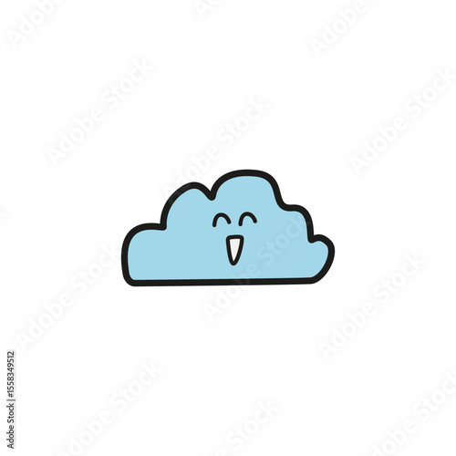 Cloud cartoon design illustration