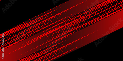 Dark Green, Red vector texture with disks. Abstract illustration with colorful spots in nature style. Pattern for websites.