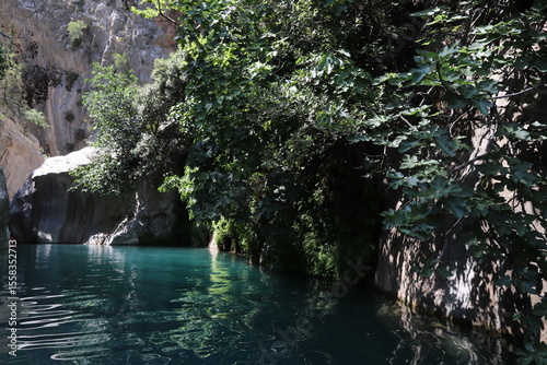 waterfall in the forest Göynük Canyon