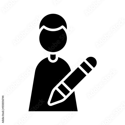 Author  icon design