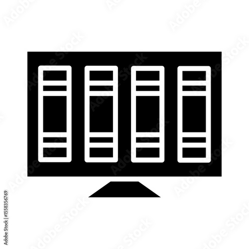 Library  icon design