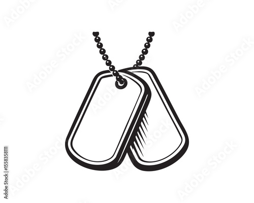 military soldier tag
