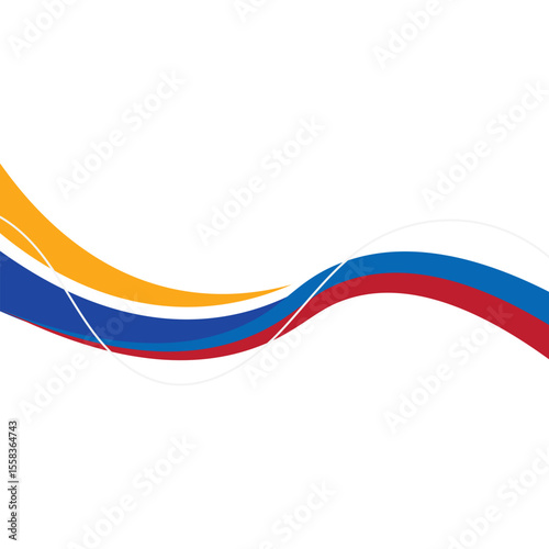 Free Download Wave Business Border Element - GFXLoad