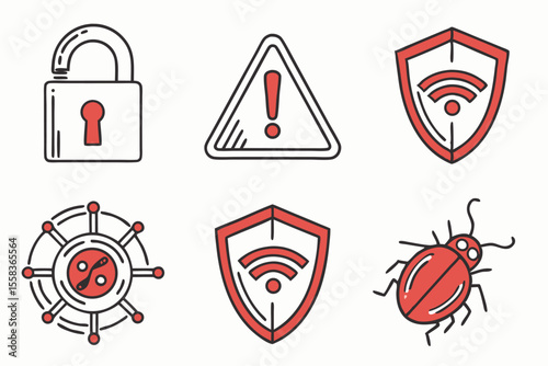 a-set-of-16-cybersecurity-icons---lock--shield--al