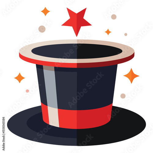Magician top hat