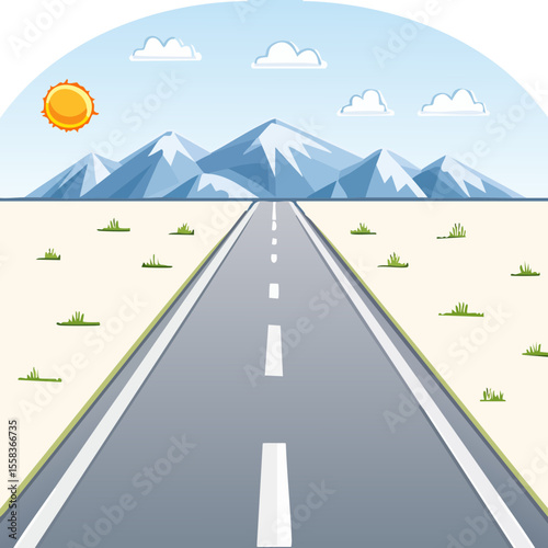 road in the mountains