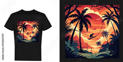 California Ocean Summer vibes holiday tropical beach, surfing, Sea Beach, Surf Paradise, typography retro vintage sunglasses trendy t-shirt design, and 100% vector illustration graphic template
