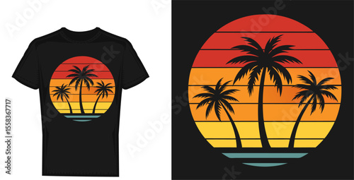 California Ocean Summer vibes holiday tropical beach, surfing, Sea Beach, Surf Paradise, typography retro vintage sunglasses trendy t-shirt design, and 100% vector illustration graphic template