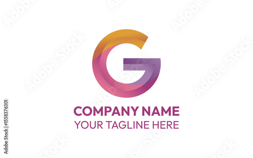  Bold Capital Letter G with Elegant Minimal Typography

