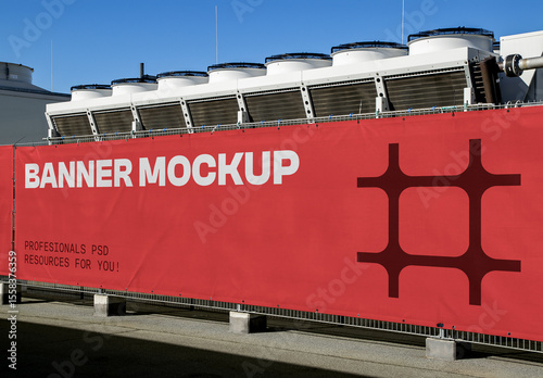 Wide Construction Banner Mockups