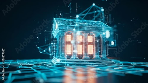 Digital Bank: Futuristic Financial Institution with Blockchain Network and Cryptocurrency