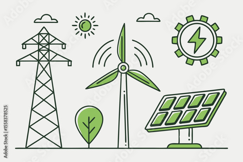 a-set-of-16-green-energy-icons---windmill--solar-p