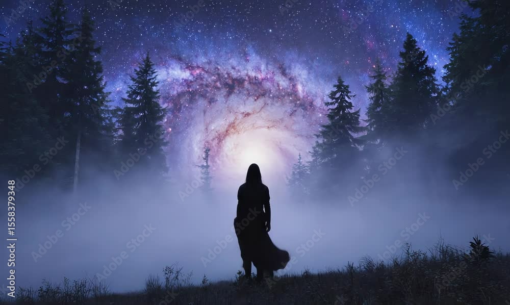 through the woods to the galaxy: a surreal adventure