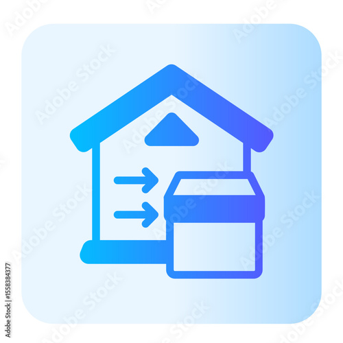 export gradient icon