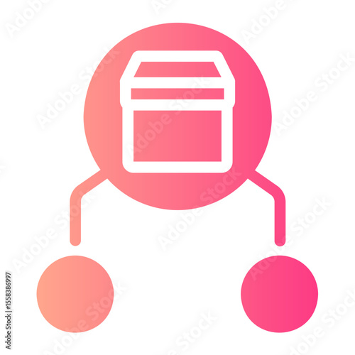 categorization gradient icon