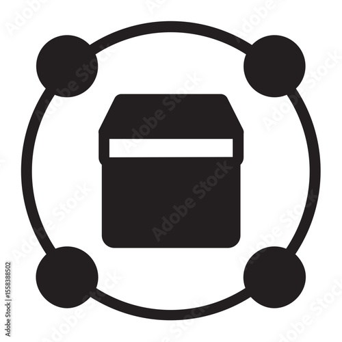 modeling glyph icon