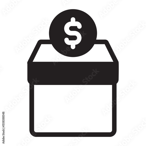 purchasing glyph icon