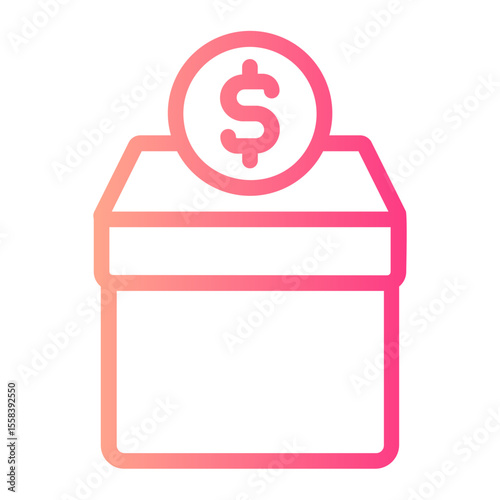 purchasing gradient icon