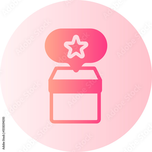 product review gradient icon