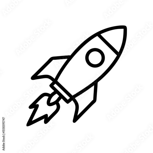 space rocket vector