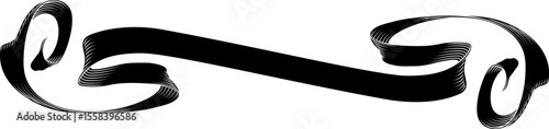 A scroll or banner ribbon p...