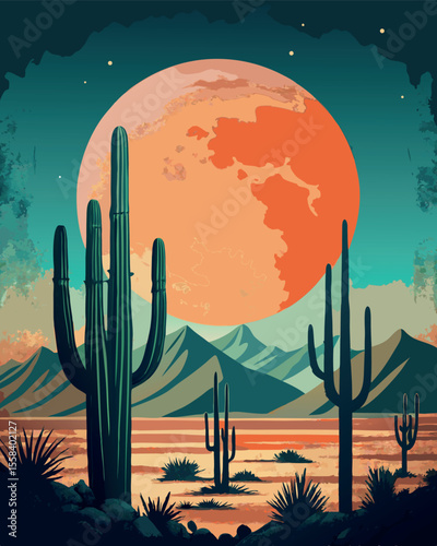 luna nel deserto americano 01