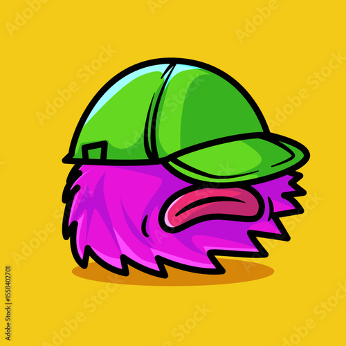 zombie with hat vector art, and more. Vector illustration