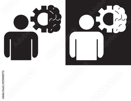 Creativity innovation set of web icons. Creative business solutions icons for web , team management, solution,  victor  illustration   EPS  10 /AI