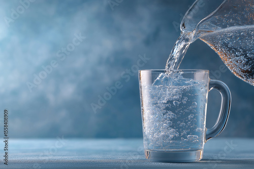 Pouring Water into Glass - Frozen Motion