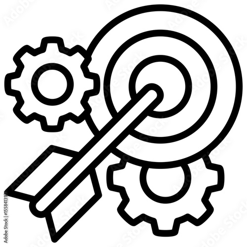 Goal Setting Icon