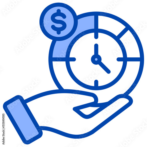 Time Allocation Icon