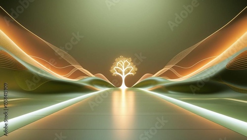 abstract fractal background