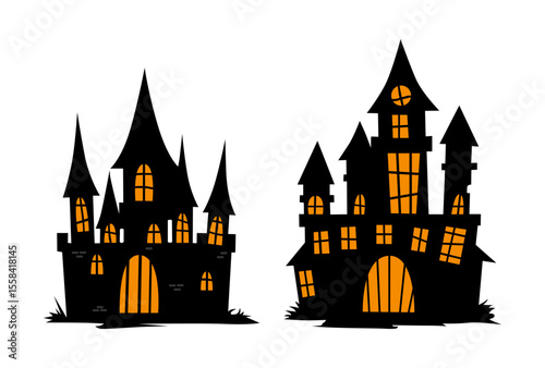 castle in the night
