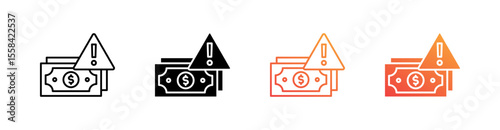 Illegal Multiple Style Icon Set 